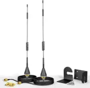 2pcs 4G LTE Antenna SMA TS9 Waterproof Antenna for 4G LTE Router Gateway Router