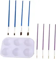 DIY Painting Supplies Piece Brush Palette for Architectural Model Coloring Enhance Creativity Fine Motor Skills