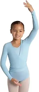 [Capezio] Studio Collection Wrap Top, Child Intermediate, Light Blue
