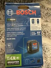 BOSCH GLL50-20G SELF-LEVELING CROSS-LINE LASER