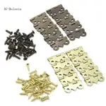 【PC】10X MINI 適用於蝴蝶門櫃抽屜首飾盒鉸鏈家具 20MM X1