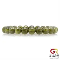 在飛比找ETMall東森購物網優惠-【正佳珠寶】綠石榴 沙弗萊 7.8-8.2mm 綠石榴石手珠