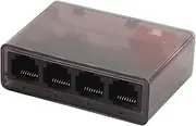 Ethernet Splitter 1 to 4 1000Mbps, High Speed Either Network Splitter, 1 in 4 Out High Speed Switch Network Gigabit for LAN RJ45 Router Switch Support with Cat5 5e 6 7 8 Cable