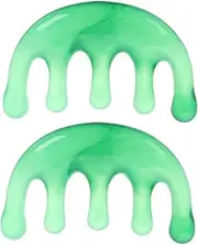 BESTYASH 2pcs Scalp Massager Comb for Head Relaxation and Relief Hair Brush for Soothing Massage Enhances Scalp Health and Head Fatigue
