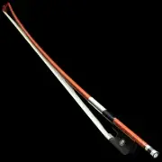 4/4 Full Size Carbon Fiber Cello Bow Pernambuco Skin Ebony Frog with Straight