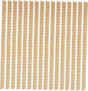 Abaodam 16 Pcs Wood Guitar Binding Strips for Acoustic Guitars Decorative Inlay Enhance Appearance with Durable Purfling Strips User Friendly Easy Installation
