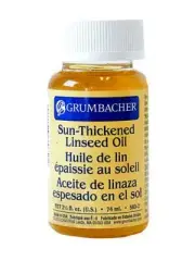 Grumbacher Sun-Thickened Linseed Oil - each - [PACK OF 2]