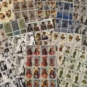 5 pcs sheet Lot Junk Journal Scrapbook Ephemera STAMPS
