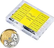 Watch Back Gasket - Seal Washer Rubber Watch Washer - Heat Resistant Repair Accessories Small Waterproof Assortment Kit for Crowns