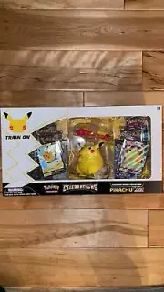 Pikachu VMAX Figure Premium Collection Pokemon Celebrations TCG NEW SEALED