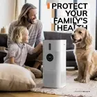 2-in-1 Air Purifier with Humidifier Combo for Home Allergies and Pets Hair | LED