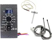Unifit Universal Digital Temperature Control Panel Kit Replacement Parts for Traeger Pro 20/22/34 Series Wood Pellet Smoker Grills, Including Sensor and Meat Probe