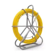 425FT Fiberglass Fish Tape 1/4 Inch Electrical Fishtape Duct Rodder Fishing W...