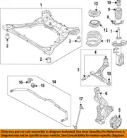 HYUNDAI OEM 21-25 Santa Fe Suspension Components-Knuckle 51711S1AA0 (for: Hyundai)