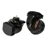 2Pcs Loud Car Horn 12V Electric Snail Train Horn Loud Horn