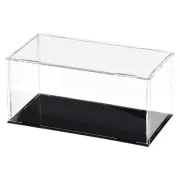 1 Pack 7.9x3.9x3.9" Acrylic Display Case Box Transparent Dustproof Showcase