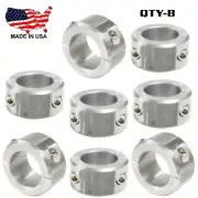 8 - 2 Bolt Steel Universal Weld On Fabrication Bar Clamps 1" Tube Roll Bar Cage