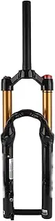 Baxnore Mountain Cycle Front Fork, Aluminum Alloy Cycle Shock Absorbing Manual Lockout Air Fork, Quick Release Cycling Suspension Fork for Cycling
