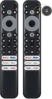 (Pack of 2) Voice Remote Control for TCL Remote Control - Replacement for TCL Tv Remote Control RC902V FAR1 Smart TV Remote