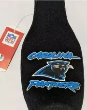 NFL Carolina Panthers Bottle Koozie - NWT