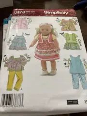 Simplicity 0478 Elaine Heigl Designs Doll Pattern One Size - New, Uncut!