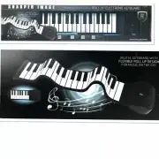 ⭕ Sharper Image Musical Portable 37-Key Digital Roll Up Electronic Keyboard
