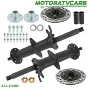 ALL-CARB Go Kart Part Golf Cart 40" Rear Axle Kit W/3 Stud Hub For 5'' Wheels