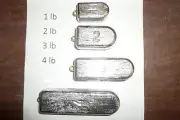 25 LBS MIX AND MATCH ROCK COD SINKER TELL ME YOUR SIZES YOU WANT TOTAL 25LBS