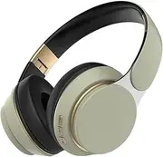 Wireless Bluetooth Headphones Hi-Fi Stereo with Mic for Laptop Premium Sound, Green