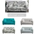 Plant Sofa Cover Anti-Dust Corner Chaise Elastic Longue Cover Slipcovers 1Pc
