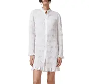 Allsaints Meg Button Front Mini Dress