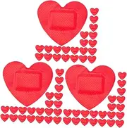 BESPORTBLE 3sets Protective Heart Small Patches Self for Boys and Girls Care Absorbent Pad 20pcs*3