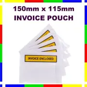Invoice Enclosed Envelope Pouch Carton Packing Slip List Dispatch Packaging Box