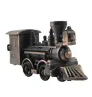 Mini Model Locomotive Pencil Sharpener Die Cast Railroad Steam Engine Train NIB