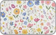 Amooorous Fresh Safari Spring Flowers Summer Cooling Dog Blanket Self Cooling mat for Dogs for Kittens Outdoor Cordless Camas frias para Perros M