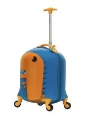 Rockland Jr. Kids' My First Luggage-polycarbonate Hard Side Spinner Dinosaur