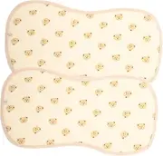 QUMIIRITY 2pcs Bibs Stuff Rags Smock Wearable Wipes Boy Drooling Burp Cloths Muslin Burp Cloths Weaning Blanket Swaddle Utensils Babies Hooded Cotton