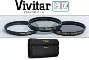 New 3PC HD Filter Kit UV Polarizer FLD For Panasonic Lumix DMC-GX1X