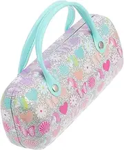 [LIFKOME] Box Children's Creative Portable Glasses Case Portable Glasses Container Sunglasses Case for Folding Makeup Bag Glasswear Drinking Glasses Eye Pu Glasses Bag Metal