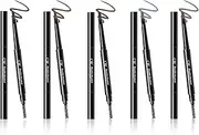 Joyeee 5 PCS Eyebrow Pencil, Professional Brow Pen Eye Makeup Set, Waterproof Long Lasting Draw Natural Brow Hairs Fill Sparse Areas Gaps, Double-Ended with Brow Brush for Girl Women Mother Gift Kit