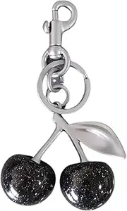[Generic] Cherry Keychain, Cherry Bag Charm, Cherry Car Keychain, Cute Cherry Charm for Purse Charm Bag Keys Hanging Ornament