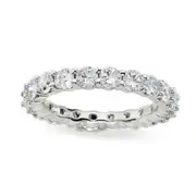 3 ct. tw. Diamond Eternity Band Ring 14K White Gold