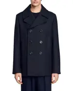 Sandro Double Breasted Peacoat