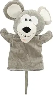 Sosoport Animal Plush Hand Puppet Soft Washable Animal Shaped Puppet for Storytelling Interactive Play and Parent Bonding for Imagination Activities and Cuddling