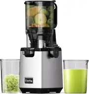 BPA-Free Masticating Cold Press Juicer - 5.3" Self Feeding Fruit & Veggie Maker