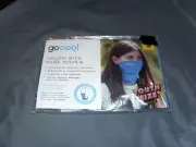 Go Cool Youth Size Face Cover Blue Washable Breathable Brand New