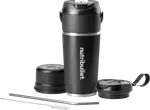 NUTRIBULLET Stainless Steel Flip Portable Blender Black