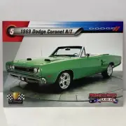 CARD ONLY: Johnny Lightning Trading Card 1969 Dodge Coronet R/T