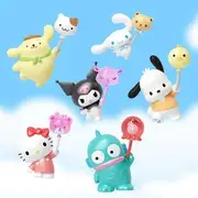 Sanrio Family Characters - Balloon Journey Series Mini Figure (Blind Bag) (12 Types) Single Bag (Random Selected) - 3.9-4.8cm