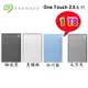 【MR3C】含稅 SEAGATE One Touch 1TB 1T 2.5吋行動硬碟 外接硬碟 升級版 4色